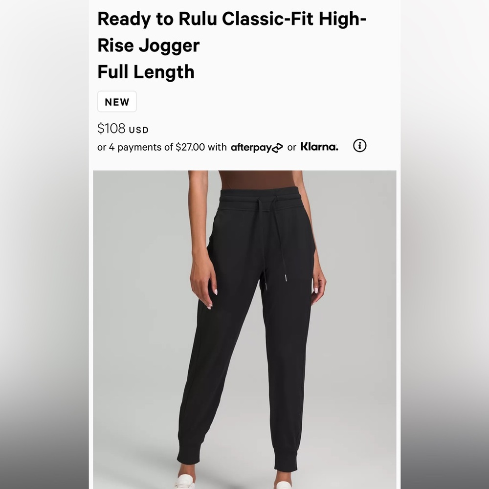 Lululemon joggers